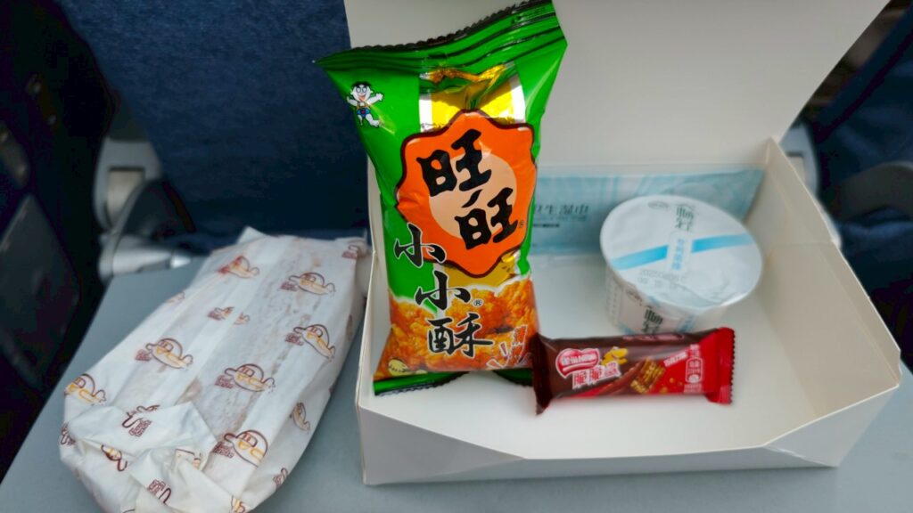 中国国際航空の機内食