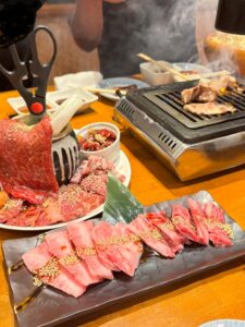 焼肉大ちゃんの霜降りカルビ